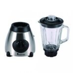 Masterpro Foodies - Stainless Steel Fruit and Vegetable Blender, 3 Speeds, 300ml Cup, Wide Mouth, Non-Slip Base, 500W - Image 2