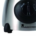 Masterpro Foodies - Stainless Steel Fruit and Vegetable Blender, 3 Speeds, 300ml Cup, Wide Mouth, Non-Slip Base, 500W - Image 4