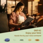 OKP K2 Robot Vacuum Cleaner - Tailored for Pets, 1800mAh - Image 6