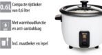 Tristar RK-6117 Rice cooker – 0.6 liter – keep warm function - White - Image 7