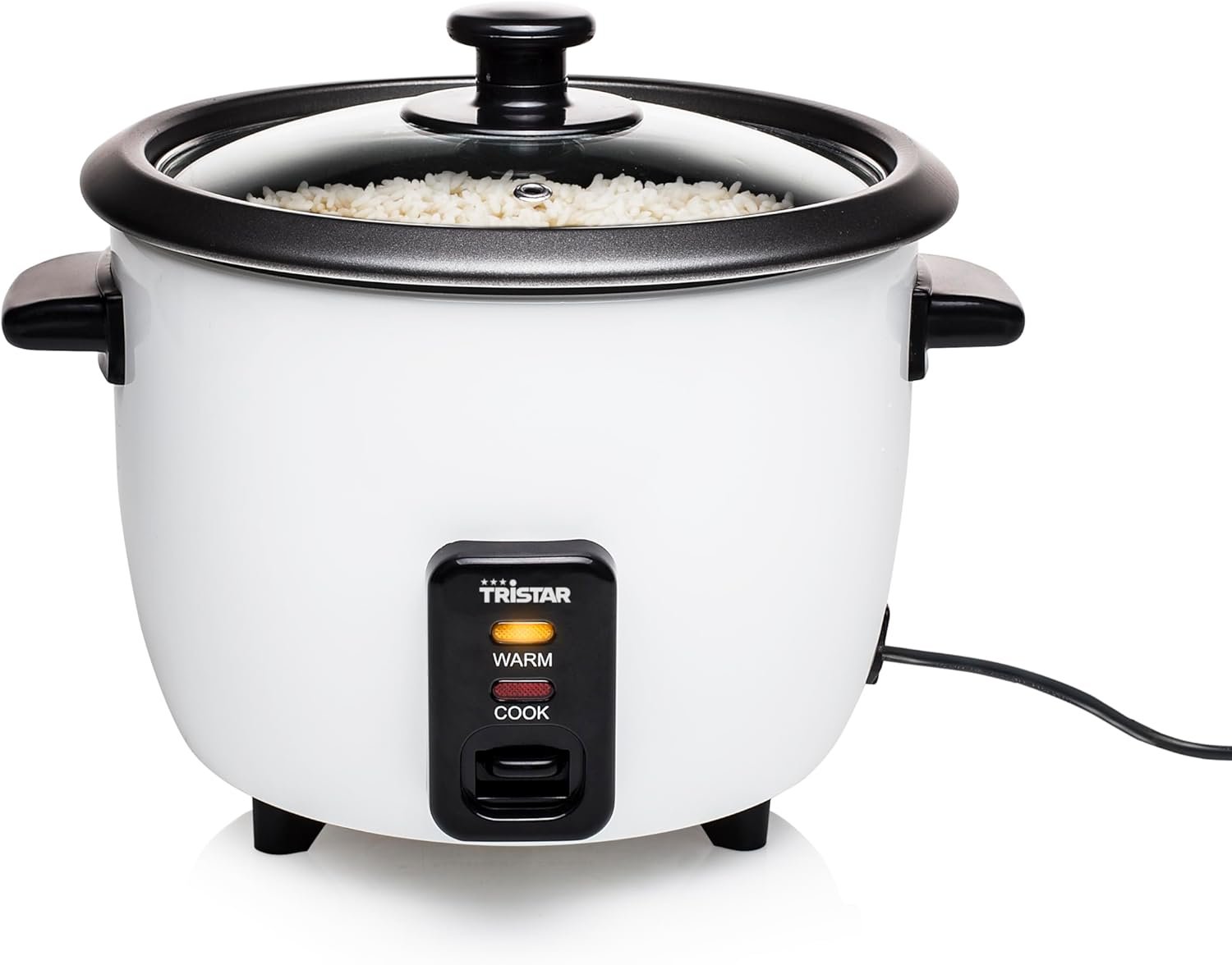 714crb4KxRL._AC_SL1500_ Tristar RK-6117 Rice cooker – 0.6 liter – keep warm function - White - Image 1