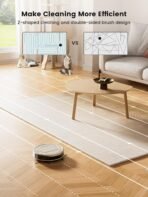 Lefant M210 Pro Robot Vacuum, Strong 2200Pa Suction, 120 Min Runtime, Super Slim Thin, Low Noise, Self-Charging, Wi-Fi/App/Alexa Control, Ideal for Pet Hair & Hard Floors - Image 6