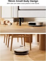 Lefant M210 Pro Robot Vacuum, Strong 2200Pa Suction, 120 Min Runtime, Super Slim Thin, Low Noise, Self-Charging, Wi-Fi/App/Alexa Control, Ideal for Pet Hair & Hard Floors - Image 5