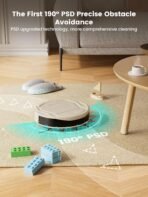 Lefant M210 Pro Robot Vacuum, Strong 2200Pa Suction, 120 Min Runtime, Super Slim Thin, Low Noise, Self-Charging, Wi-Fi/App/Alexa Control, Ideal for Pet Hair & Hard Floors - Image 7